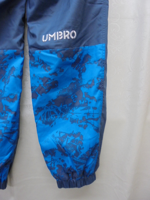 【KCM】Z-umbro-9-L★展示品★【UMBRO/アンブロ】メンズ　ピステ ロングパンツ　温 防風 はっ水　UUUMJG36　Bグレー　サイズ L_画像5