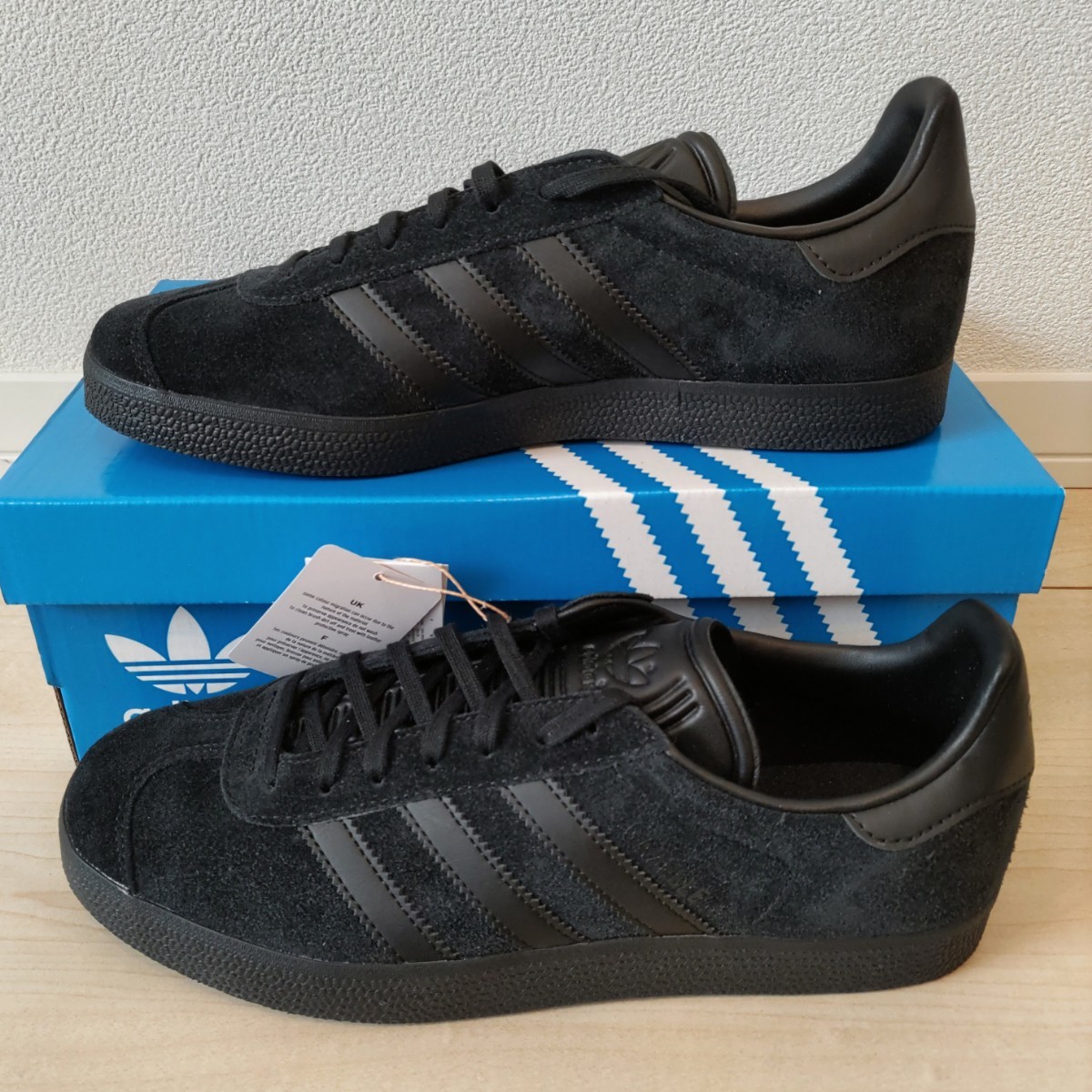 26 5cm adidas GAZELLE アディダス ガゼル 新品 CQ2809 ブラック