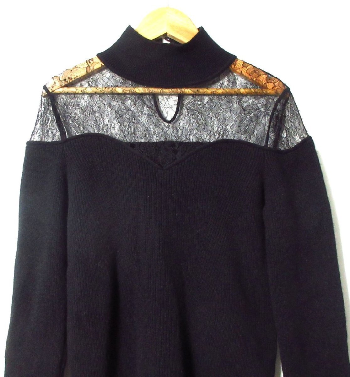 とっておきし新春福袋 19AW 美品 FENDI 023 ブラック 黒 40 セーター