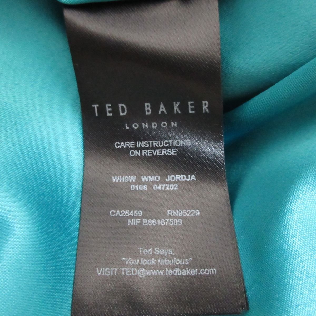 美品 Ted Baker テッドベーカー Jordja Floral Sheath Dress 花柄 ひざ