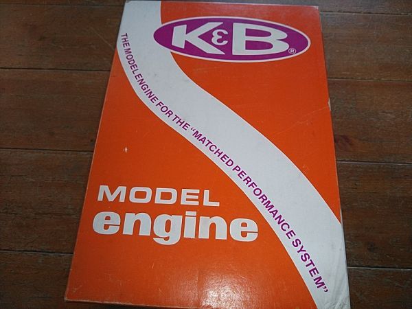 新品未使用 K&B 21 船外レーシングエンジン №8907　3.５OUTBOARD エンジン 船外エンジン_画像1