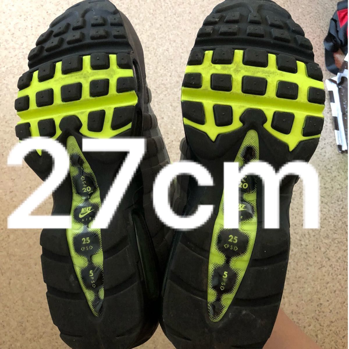 人気ショップが最安値挑戦! airmax OG エアマックス95 neon イエロー