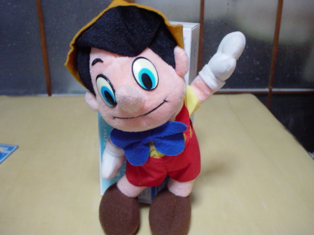  rare article DISNEY Pinocchio soft toy 