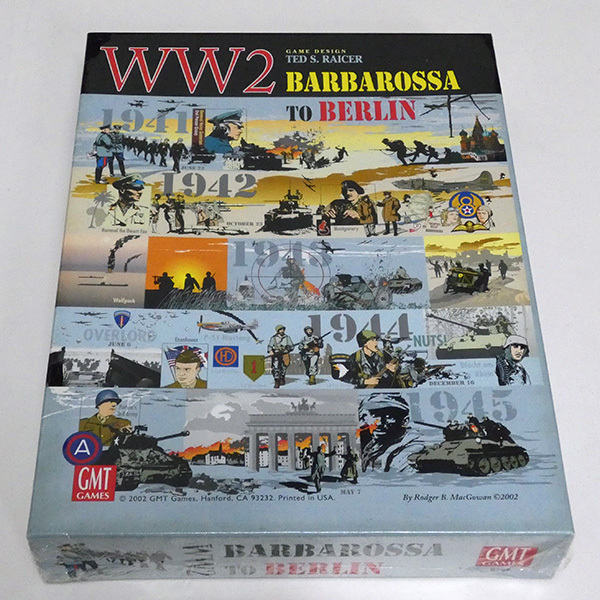 【GMT】 Barbarossa to Berlin / バルバロッサ・トゥ・ベルリン　■未開封・新品■_画像1