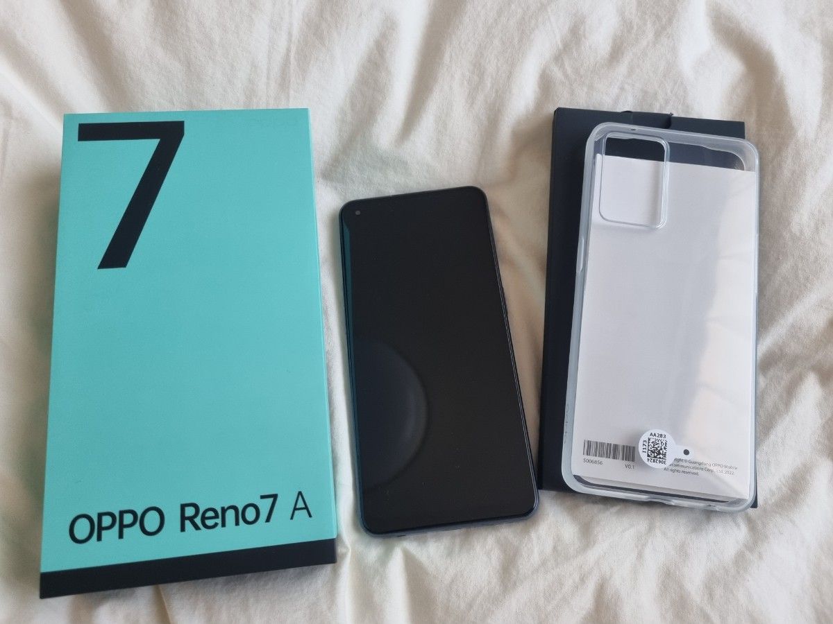 OPPO Reno OPPO Y!mobile 7A ストーリーブラック A201OP スターリーブラック 6/128GB Reno7 し SIMフリー