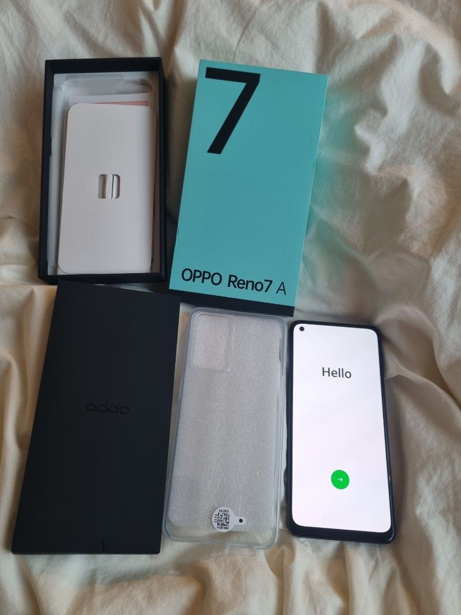 希少 黒入荷! 美品 Oppo OPPO a Reno 7A SIMフリー版 Y!mobile版