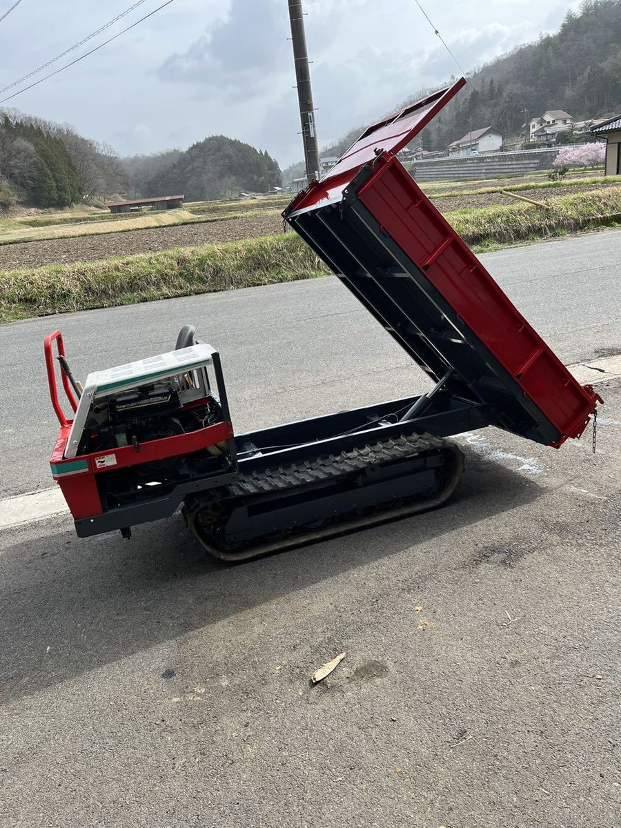アテックス クローラ運搬車 油圧 ダンプ XL800 最大積重量850kg アテックス クローラ運搬車 油圧 ダンプ XL800 最大積重量850kg