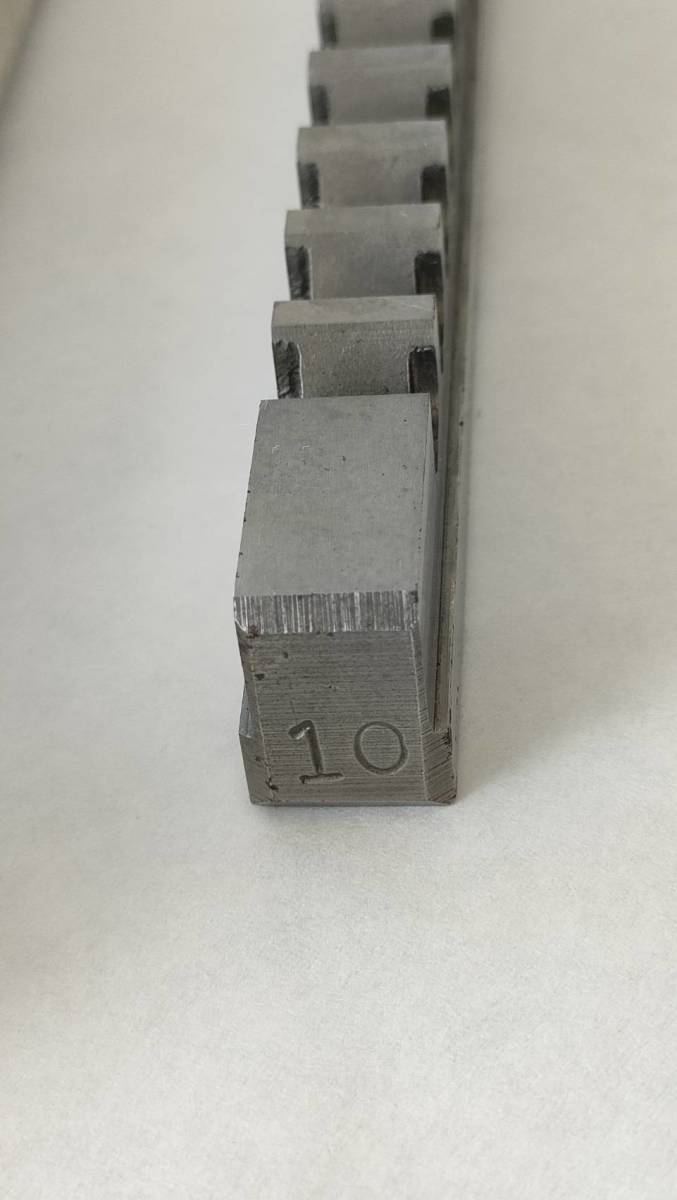 宝機械工業 キー溝加工 キーシーター用ブローチ刃(普通刃) 刃 宝機械工業 キー溝加工 キーシーター用ブローチ刃(普通刃) 刃