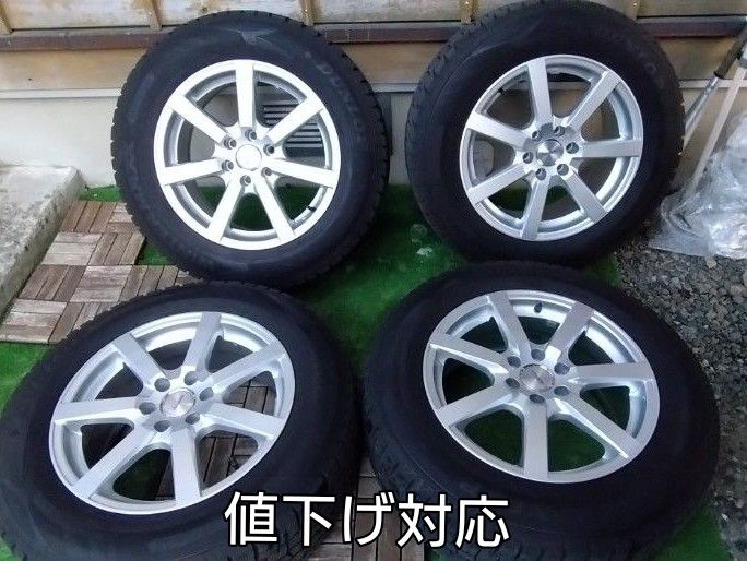 キャデラック SRX XT5 XT6 ホイール付きスタッドレス PCD120/6H キャデラック SRX XT5 XT6 ホイール付きスタッドレス PCD120/6H