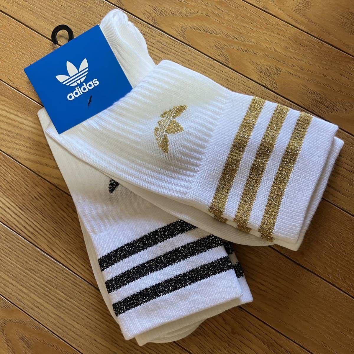  Adidas Originals mid cut g Ritter crew socks 2 pair collection 28-30cm postage service 