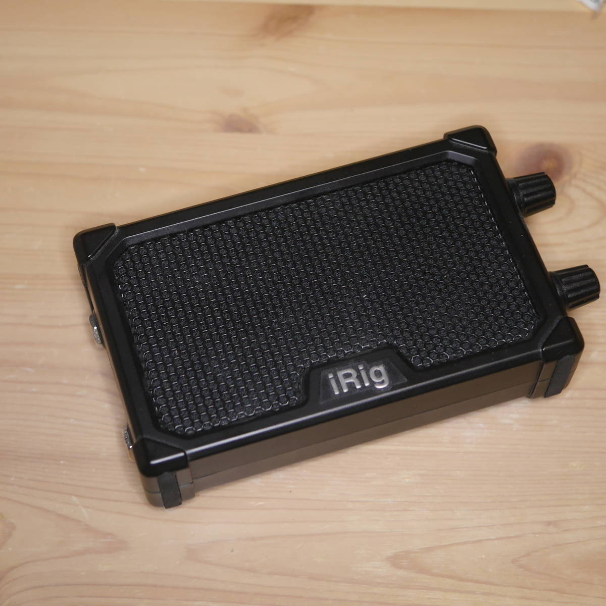  IK Multimedia iRig Nano Amp マイクロ ギター アンプ iOS対応 iRig アナログ インターフェイス IKM-OT-000065_画像1