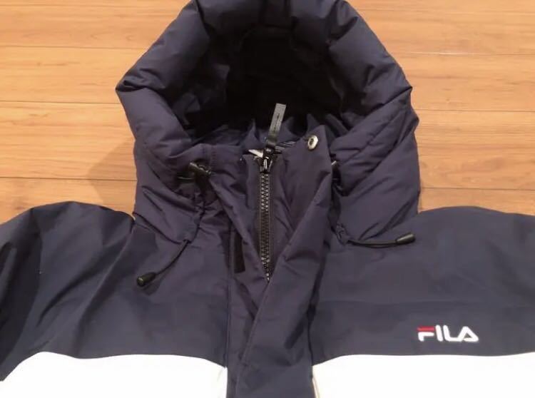 新品 FILA 700フィルパワー ダウンJKT XL DOWN 