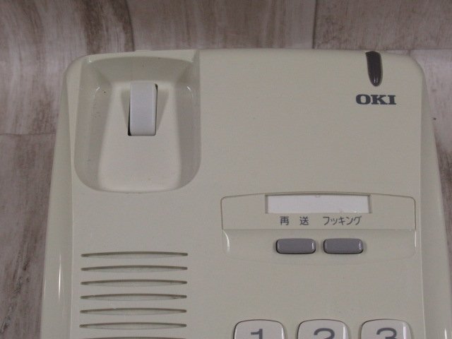 ▲Ω ZZD2 11215♪ 保証有 NTT OKI 沖 オキパロルCX DA2030B電話機 2台セット・祝10000!取引突破!!_画像4