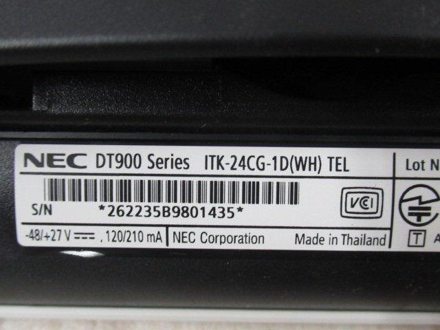 △Ω XJ2 11260♪ 保証有 NEC ITK-24CG-1D(WH)TEL Aspire WX 24 △Ω XJ2 11260♪ 保証有 NEC ITK-24CG-1D(WH)TEL Aspire WX 24