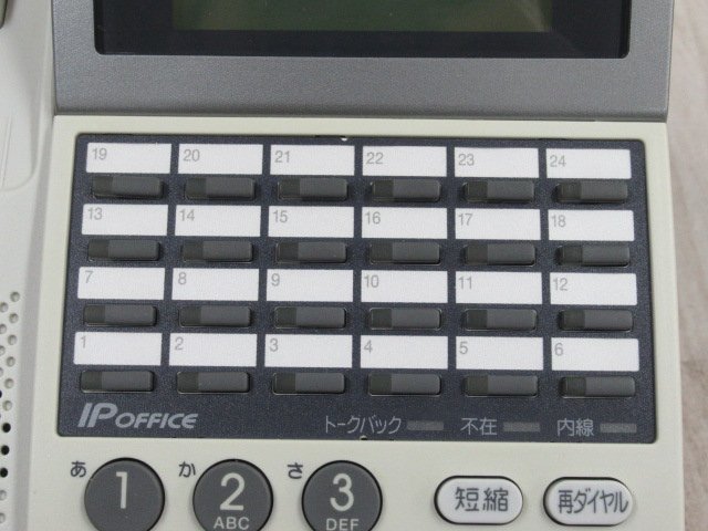 ▲ΩPA 507 保証有 パナソニック IP OFFICE 24キー電話機K-S VB-F611KA-S 領収証発行可 ・祝10000！取引突破！_画像4