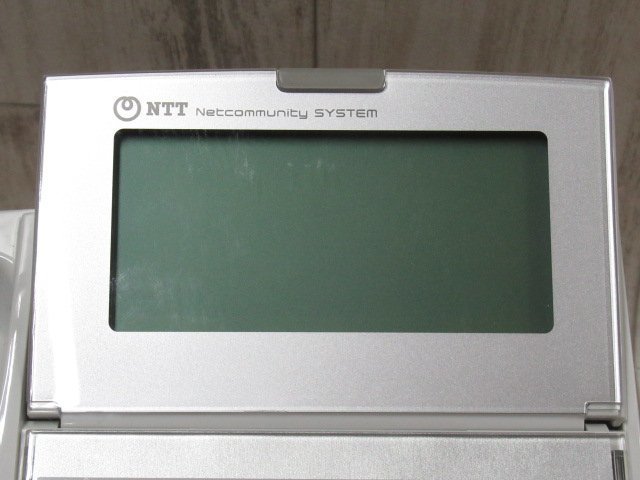 Ω ZZF 11281♪ 保証有 NTT NX-(24)BTEL-(1)(W) αNX 24ボタンバス標準電話機 17年製 キレイ・祝10000!取引突破!!_多少のキズがあります。