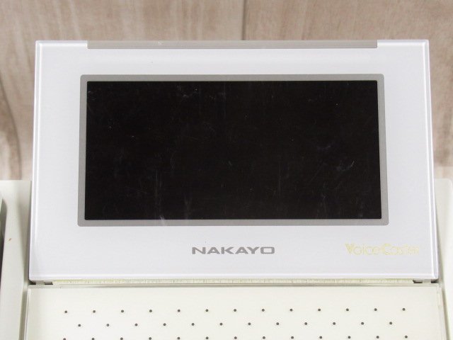 Ω ZZF 11283♪ 保証有 NAKAYO IP-24N-ST101B(W) ナカヨ 漢字表示対応SIP電話機 15年製 ver.40.02・祝10000!取引突破!!_キズがあります。