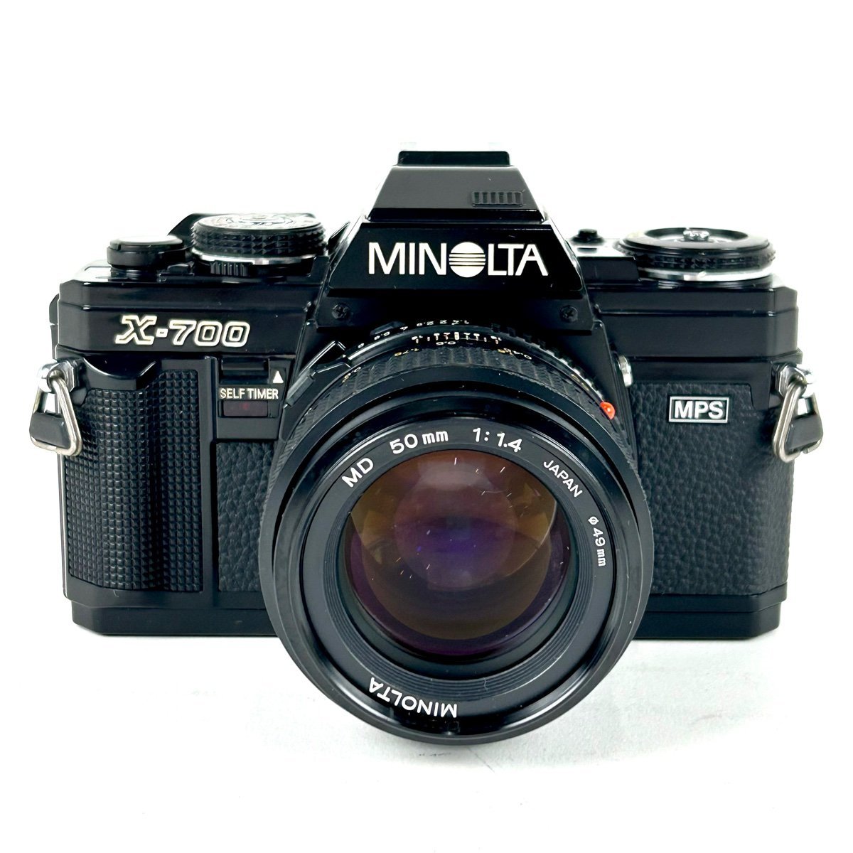 ミノルタ MINOLTA X-700 + MD 50mm F1.4 ［ジャンク品］ フィルム マニュアルフォーカス 一眼レフカメラ 【中古】