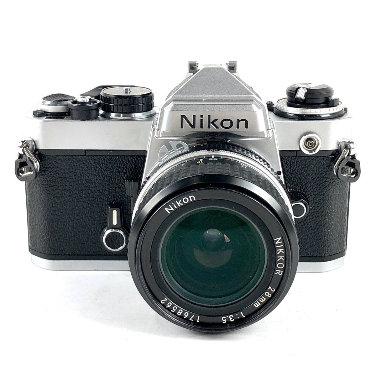 NIKON FE レンズ28mm フィルムカメラ-