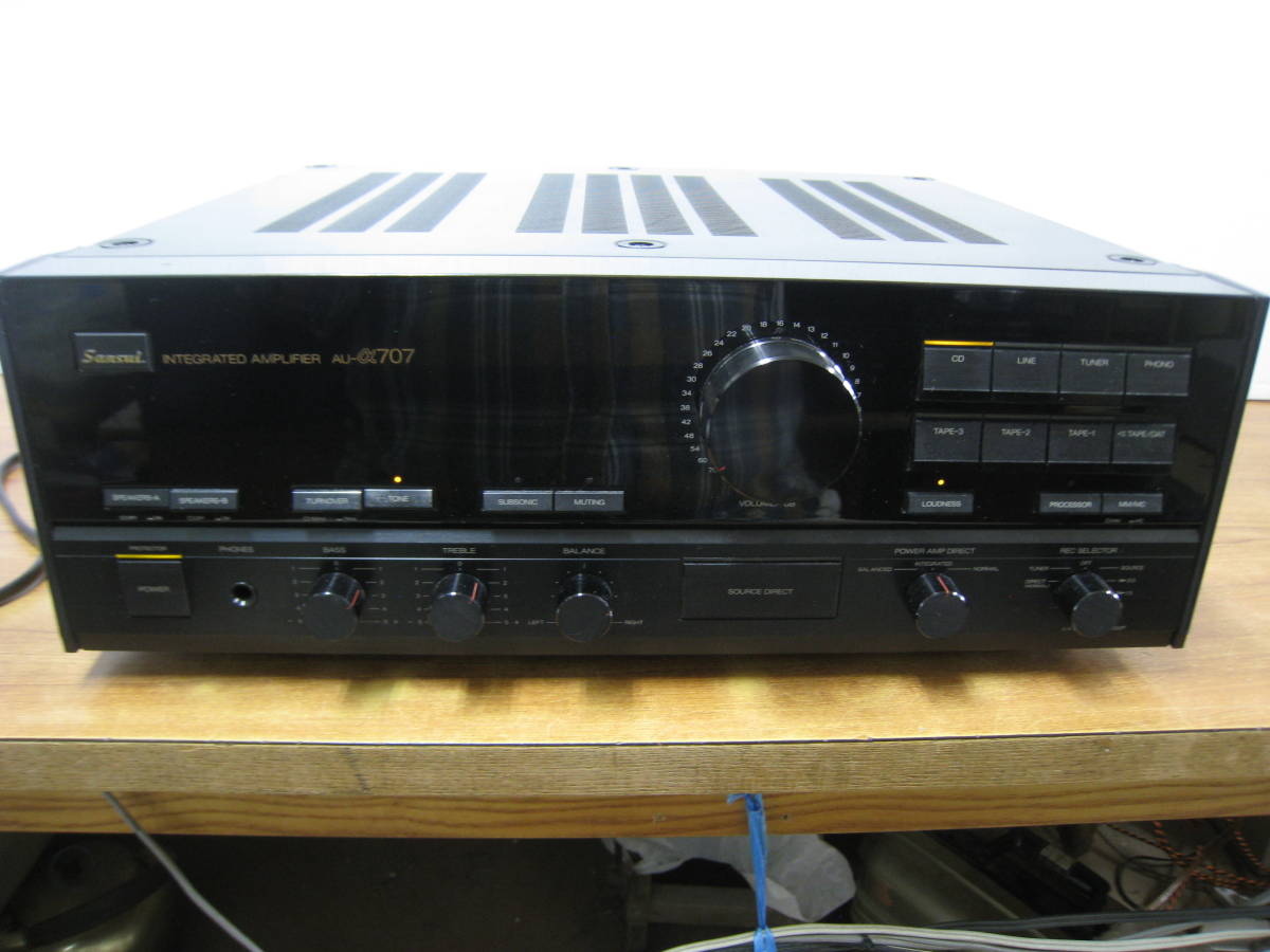 SANSUI プリメインアンプ  AU- 707の画像1