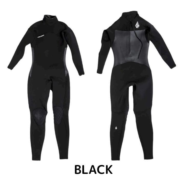 VOLCOM ウェットスーツ 3-2mm FULL BACK ZIP FULLSUIT BLK Lサイズ
