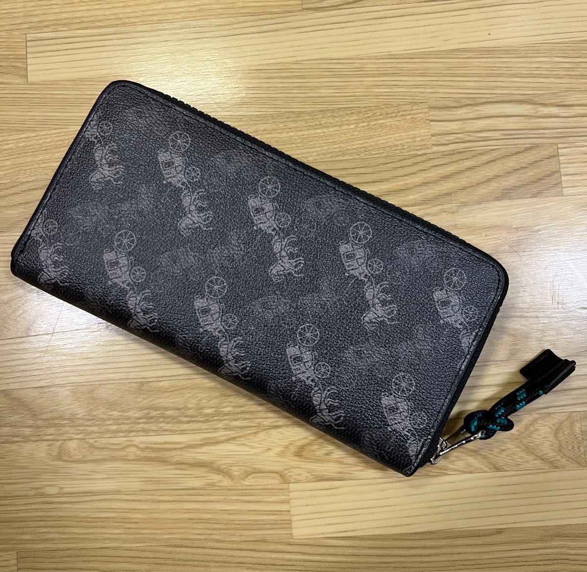 COACH コーチ F87927 ホース アンド キャリッジ プリント 長財布 新品