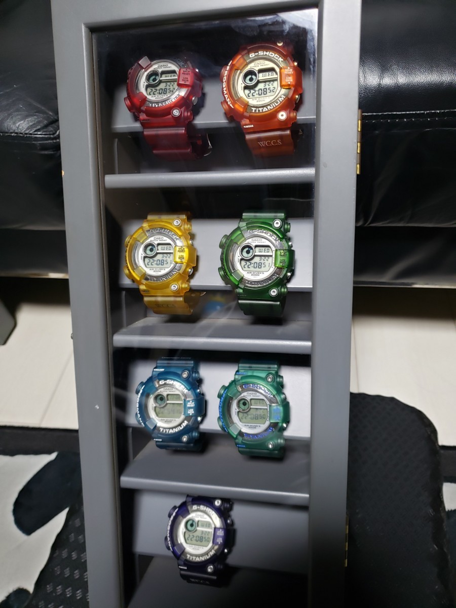 CASIO (カシオ) G-SHOCK (Gショック) カスタム フロッグマン 7本セット