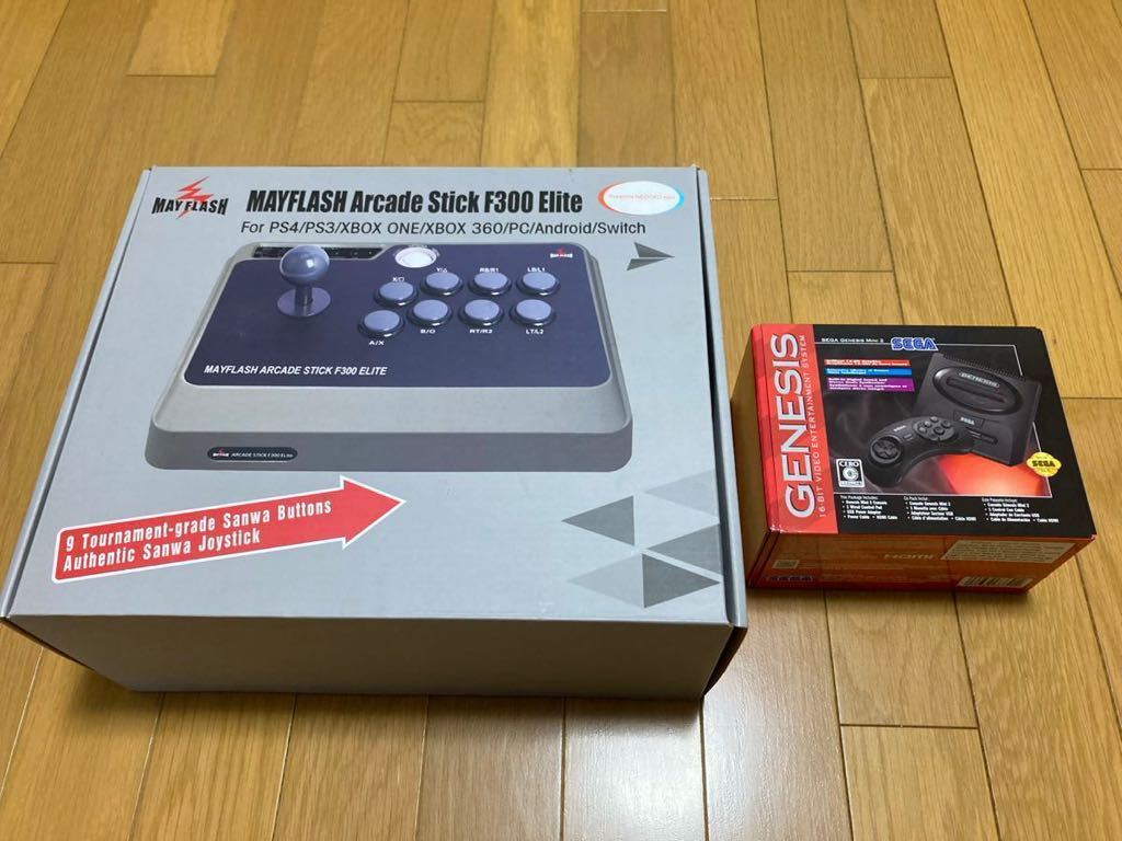 最初の SEGA セガ 未使用 + メガドライブミニ2 本体 メガドライブFAN2