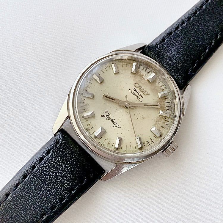 ヤフオク! - ビンテージ SWISS老舗 CAMY 17石 メンズ手巻き...
