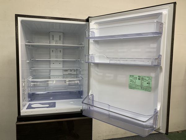 高年式！2021年製！MITSUBISHI/三菱 3ドア冷凍冷蔵庫 330L 自動製氷 MR