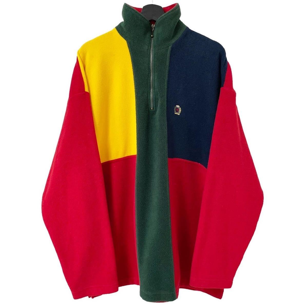 予約販売品】 □激レア□90s XL HILFIGERトミーヒルフィガー TOMMY