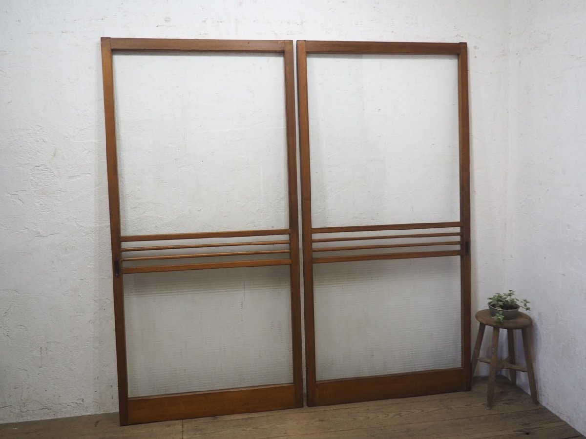 小物などお買い得な福袋 R-059290 アンティーク建具 昭和初期 ゆらゆら