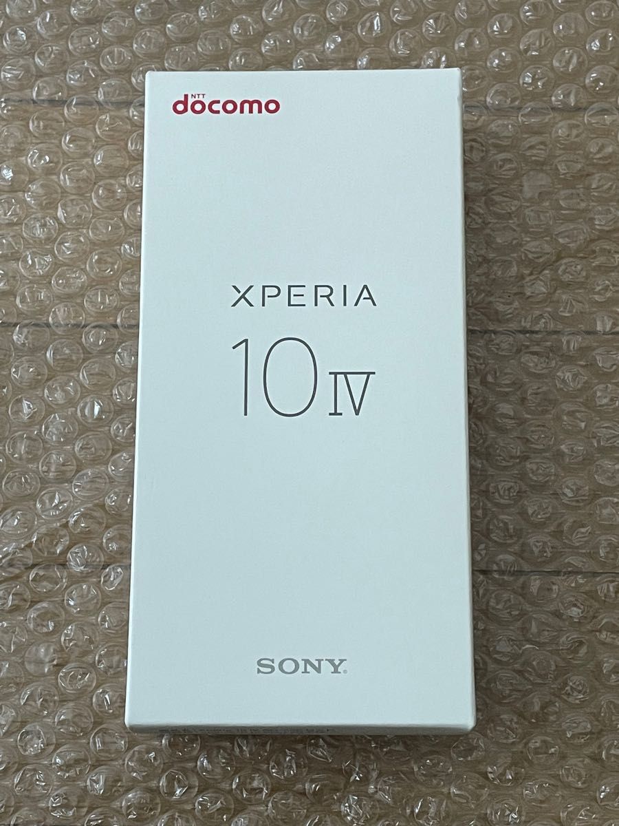 Xperia 10 IV SO-52C ブラック 未使用品｜PayPayフリマ