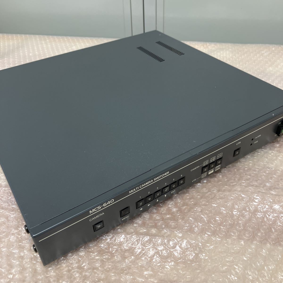 中古　Artics　マルチカメラスイッチャー　MULTICAMERA SWITCHER MCS-640　通電確認済　管理番号GO-426_画像8