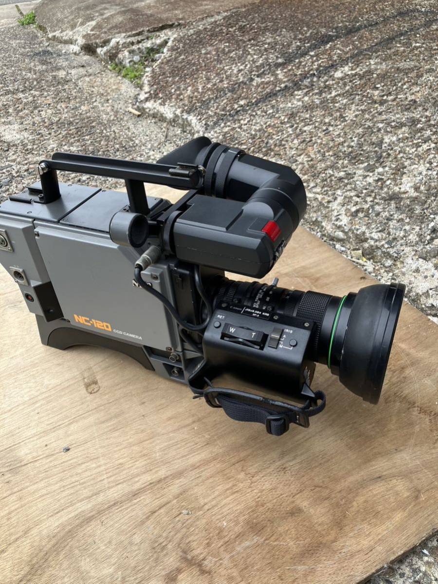 中古 NEC CCD CAMERA NC-120/キャノンCanon J15×9.5B4 KRS SP-3 通電確認済 管理番号GO-550