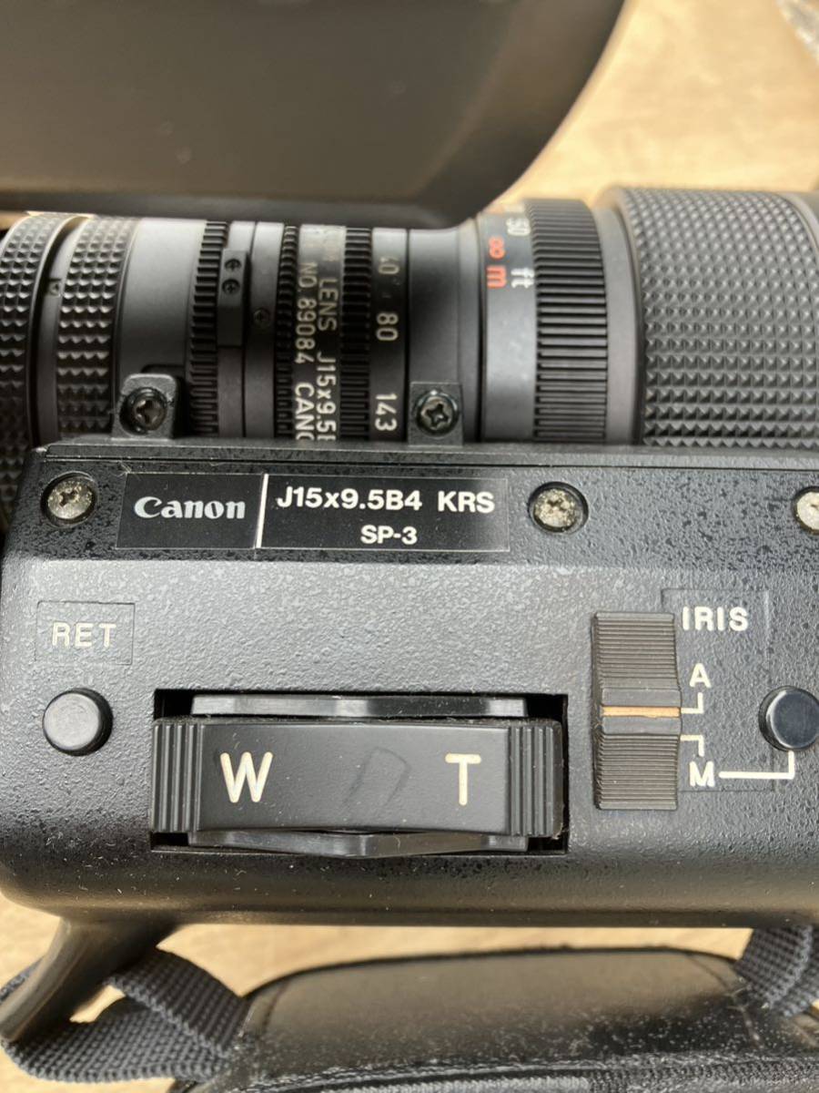 中古 NEC CCD CAMERA NC-120/キャノンCanon J15×9.5B4 KRS SP-3 通電確認済 管理番号GO-550