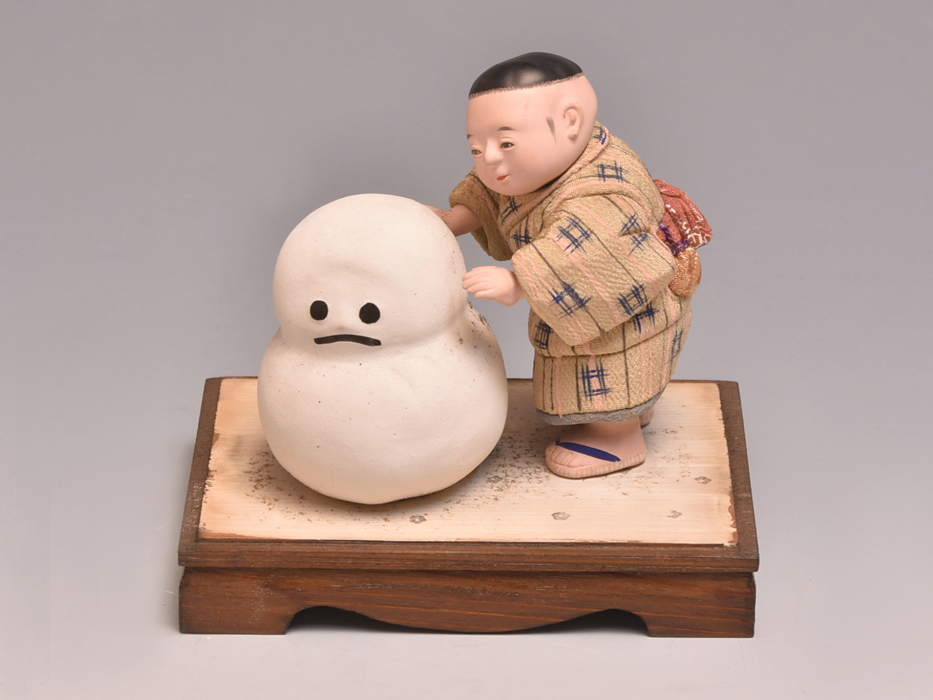 野口光彦塾 芭子(作) 銘「陽春」 名作 人形 日本人形 木目込み 野口光彦塾 芭子(作) 銘「陽春」 名作 人形 日本人形 木目込み