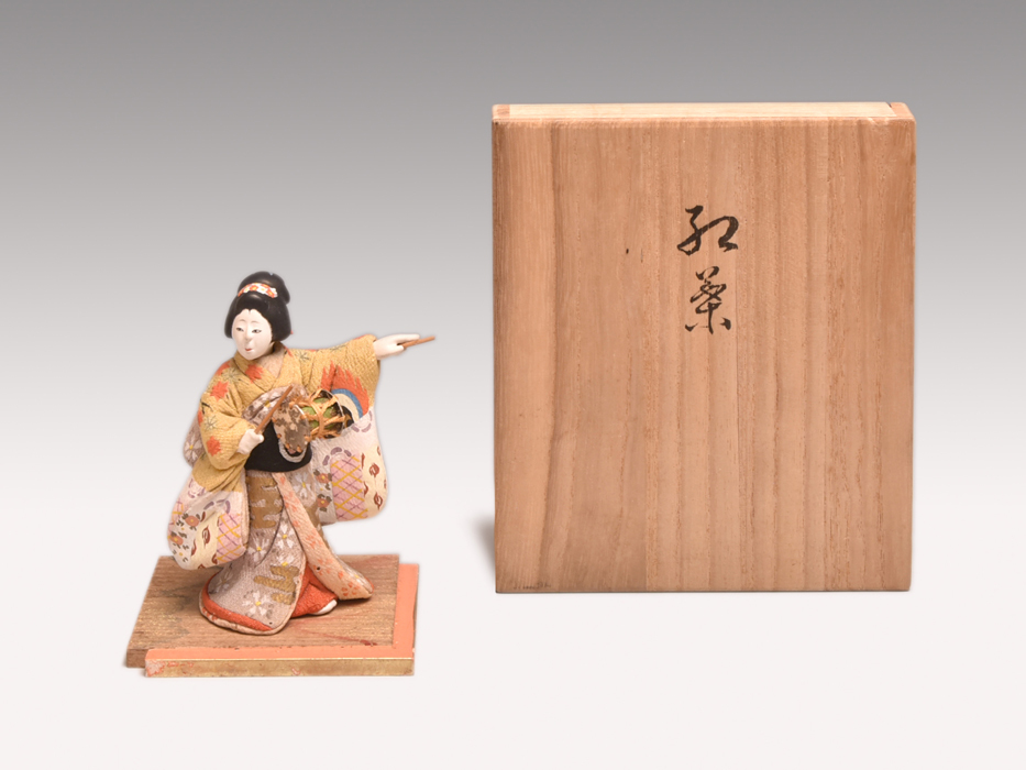 Yahoo!オークション - 名川春山 戦前作「紅葉」江戸木目込人形 Yahoo!オークション - 名川春山 戦前作「紅葉」江戸木目込人形