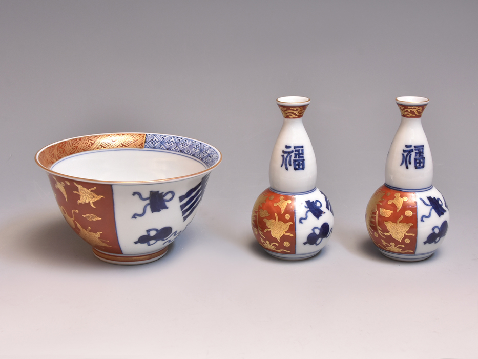 Yahoo!オークション - 二代 須田菁華(作) 金襴手 福禄寿 酒器 Yahoo!オークション - 二代 須田菁華(作) 金襴手 福禄寿 酒器