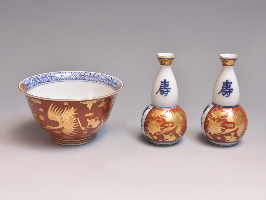 Yahoo!オークション - 二代 須田菁華(作) 金襴手 福禄寿 酒器 Yahoo!オークション - 二代 須田菁華(作) 金襴手 福禄寿 酒器