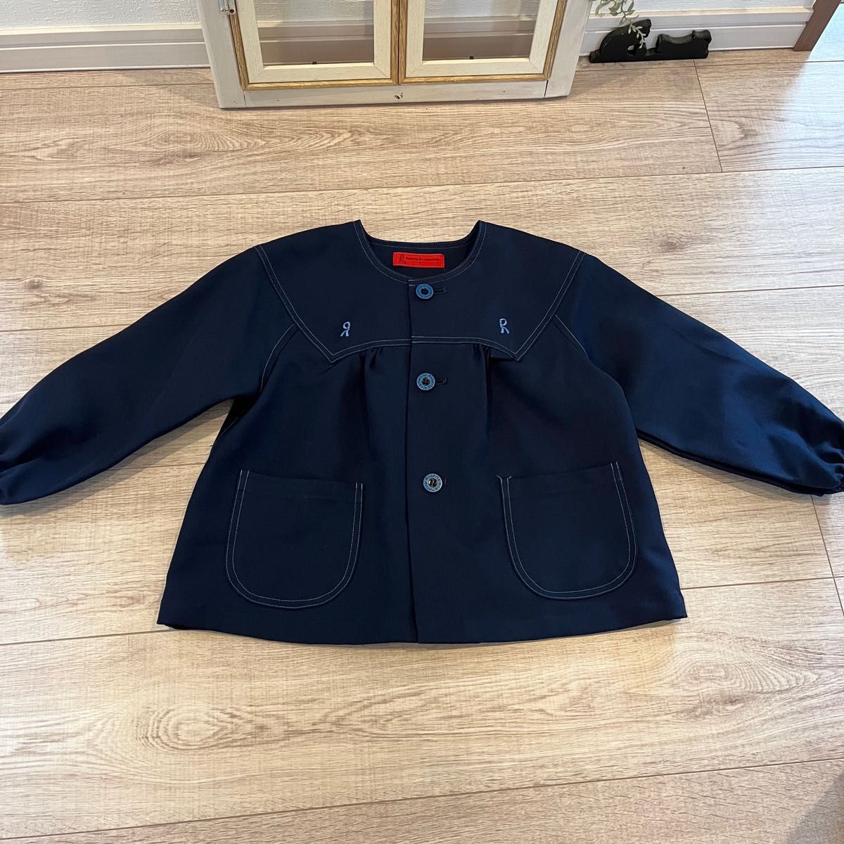ロベルタ 幼稚園 制服 ブレザー ジャケット 紺色 110|PayPayフリマ