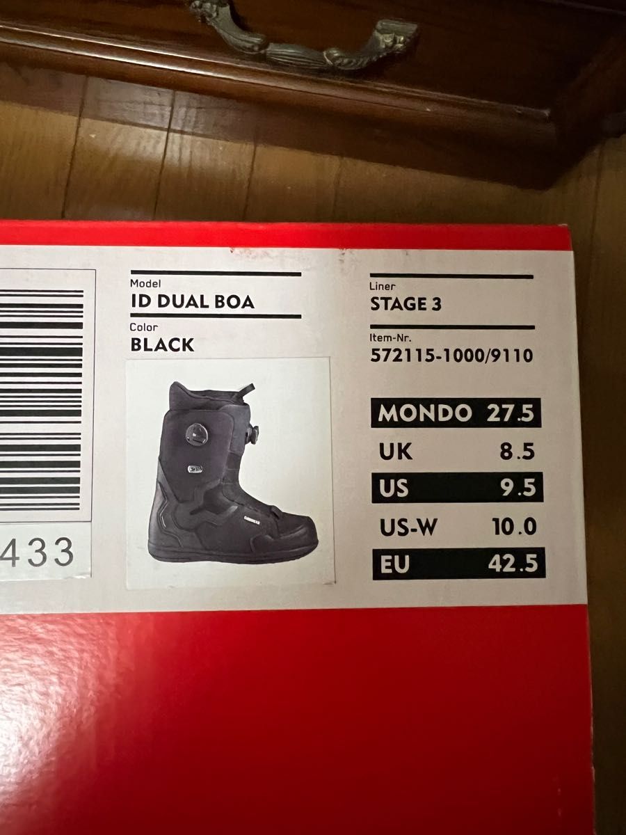 22-23 DEELUXE ディーラックス ID DUAL BOA アイディーデュアルボア