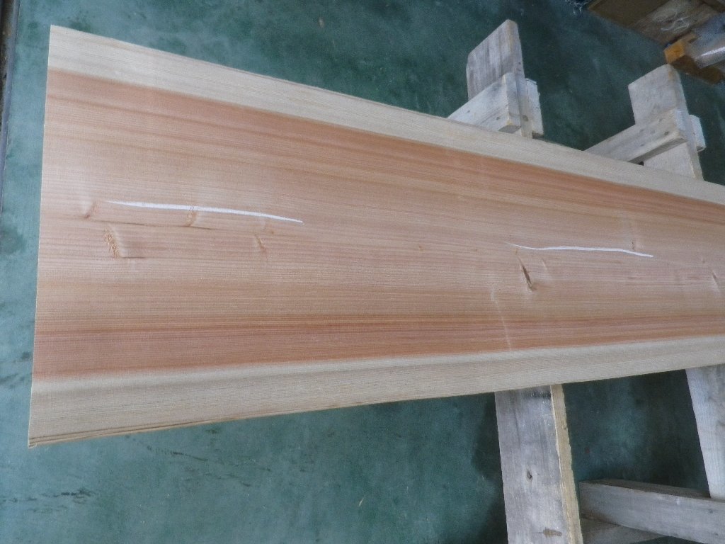 長248*幅46-48*厚4.4 杉246の木材木工材,一枚板自然木無垢材ＤＩＹ テーブル天板 スギの画像9