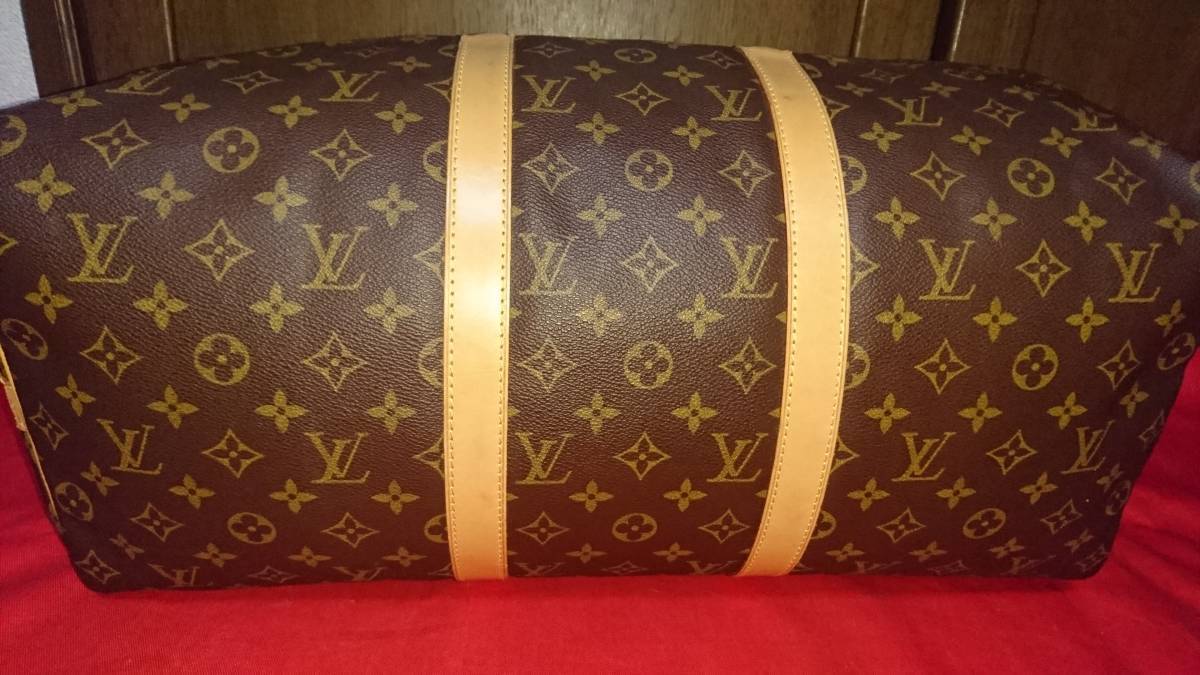 ☆【超美品】LOUIS VUITTON ルイヴィトン モノグラム キーポル50 ボストンバッグ ☆の画像4