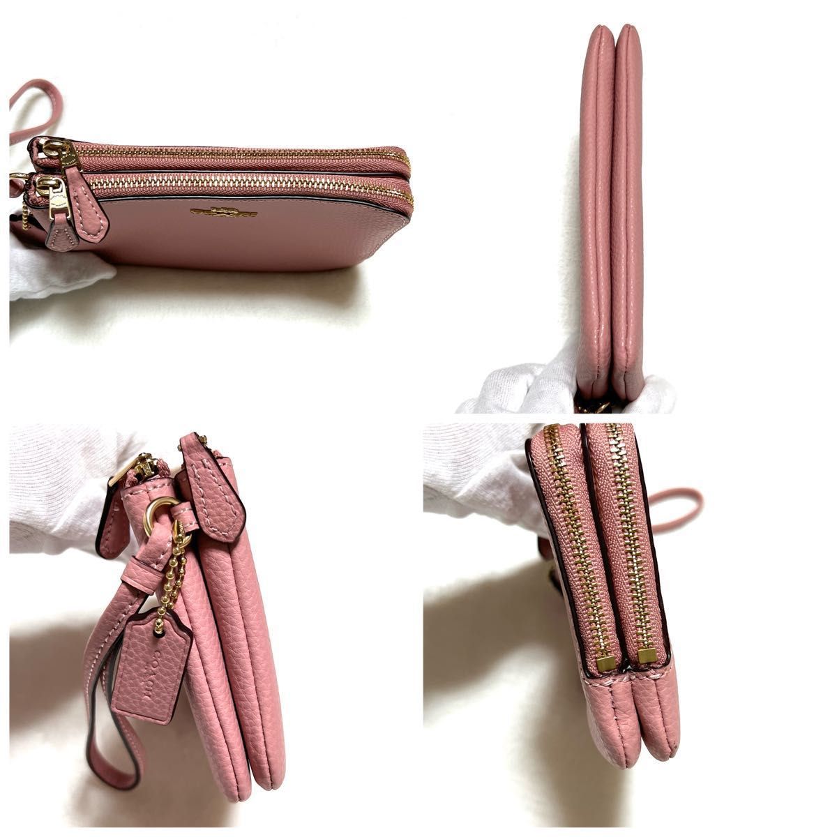 COACHコーチ ダブルコーナージップ リストレット|Yahoo!フリマ COACHコーチ ダブルコーナージップ リストレット|Yahoo!フリマ