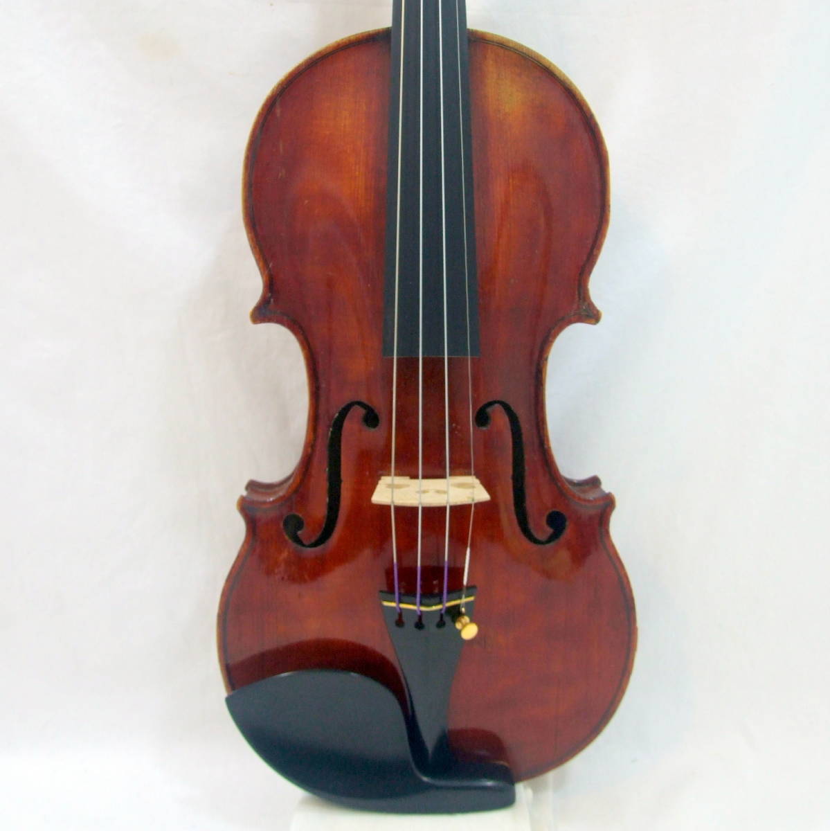 メンテ済 Ca 1890年 モダン フレンチ製 バイオリン 虎杢 4/4 モダンサウンド NICOLAS BERTHOLINI ラベル