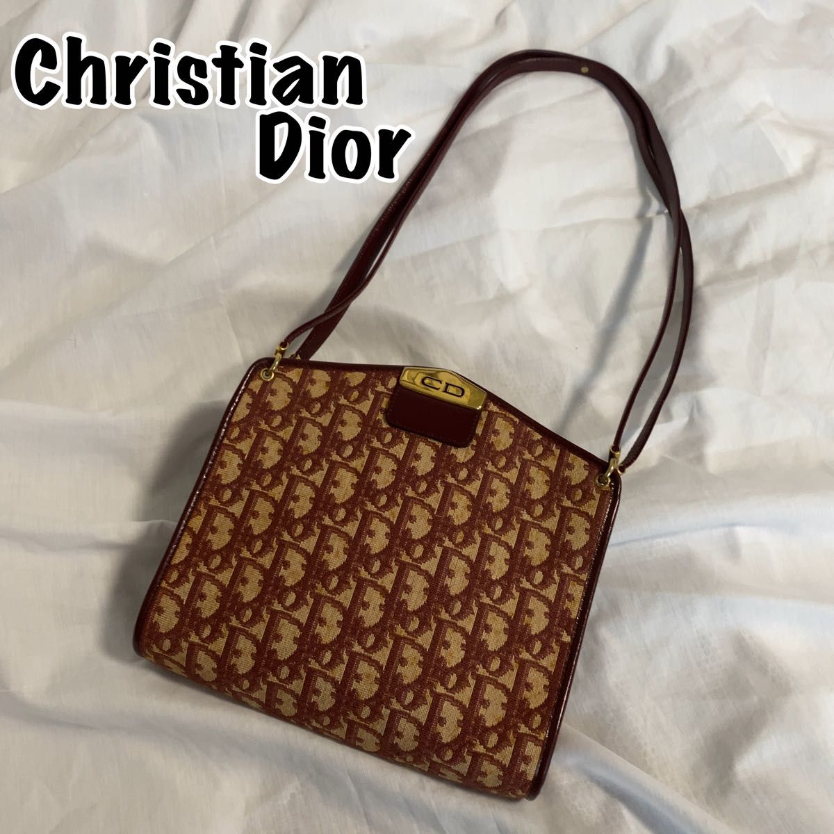 新品 Christian Dior ショルダーバッグ クリスチャンディオール CDロゴ