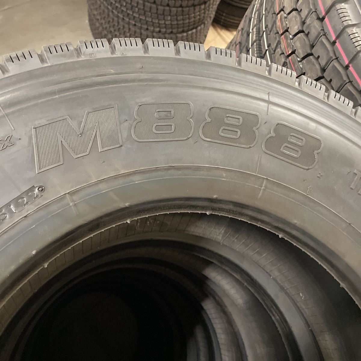 225/80R17.5 ブリヂストン 年式:2022, 激安美品 6本セット:110000円