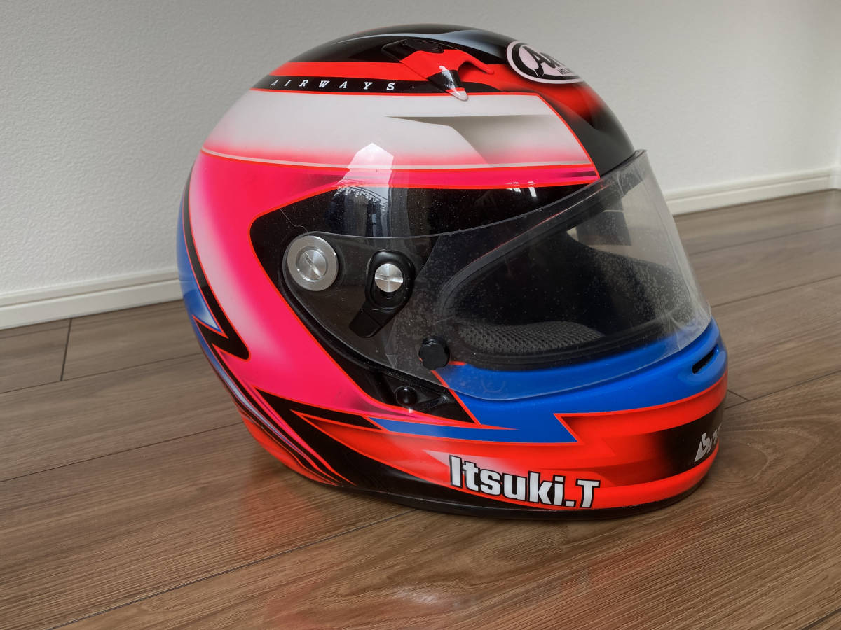 Arai ARAI helmet SK-6 SNELL-K standard racing cart * mileage . for paint settled 