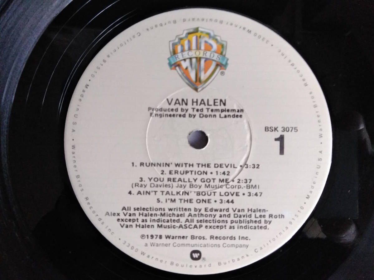  VAN HALEN ヴァンヘイレン 炎の導火線の画像7